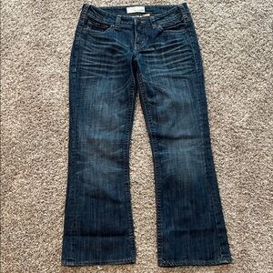 Maurice’s 5/6 x-short Classic Dark Blue Boot Cut Jeans